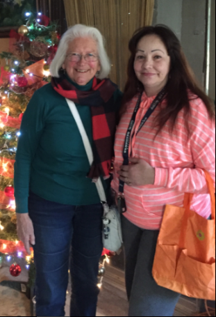 Ruth & Lizbeth in Tijuana.After retirement, Ruth was looking for an opportunity to continue ministry. With a tip from her daughter, Ruth began World Relief’s window visit program, which connects volunteers with individual detainees who they can visit.